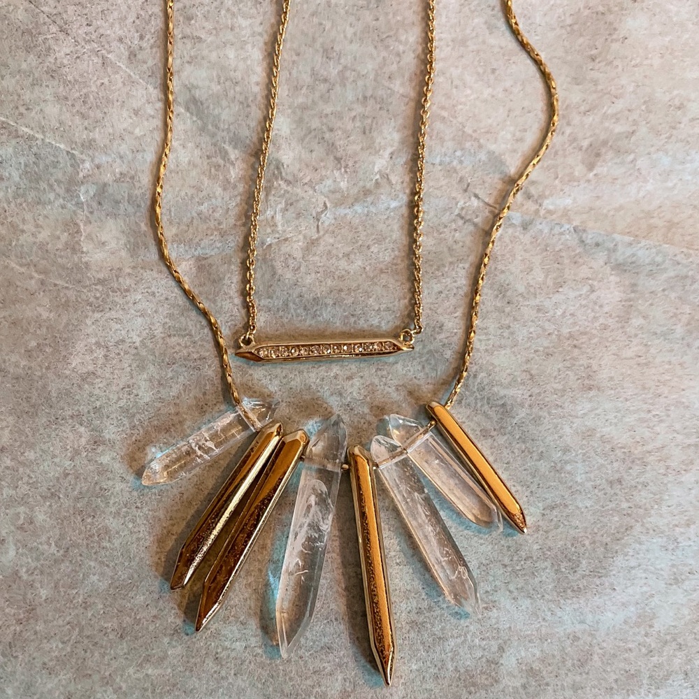 Stella & Dot Rebel Cluster Necklace